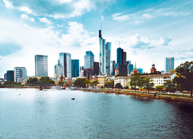 Europa encantada desde Frankfurt