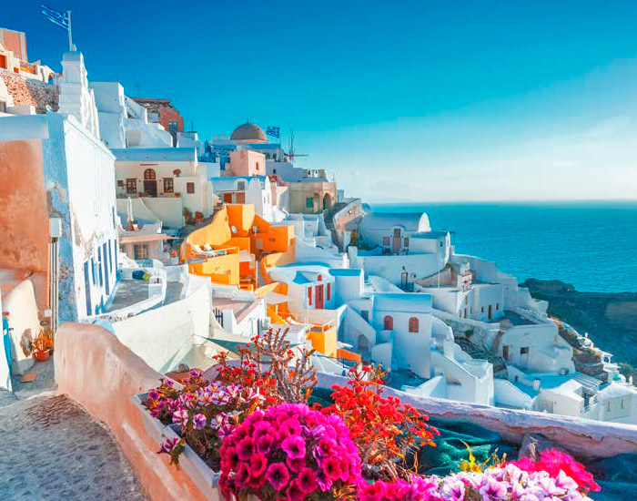 Delfos - Meteora - Atenas - Santorini y Mykonos